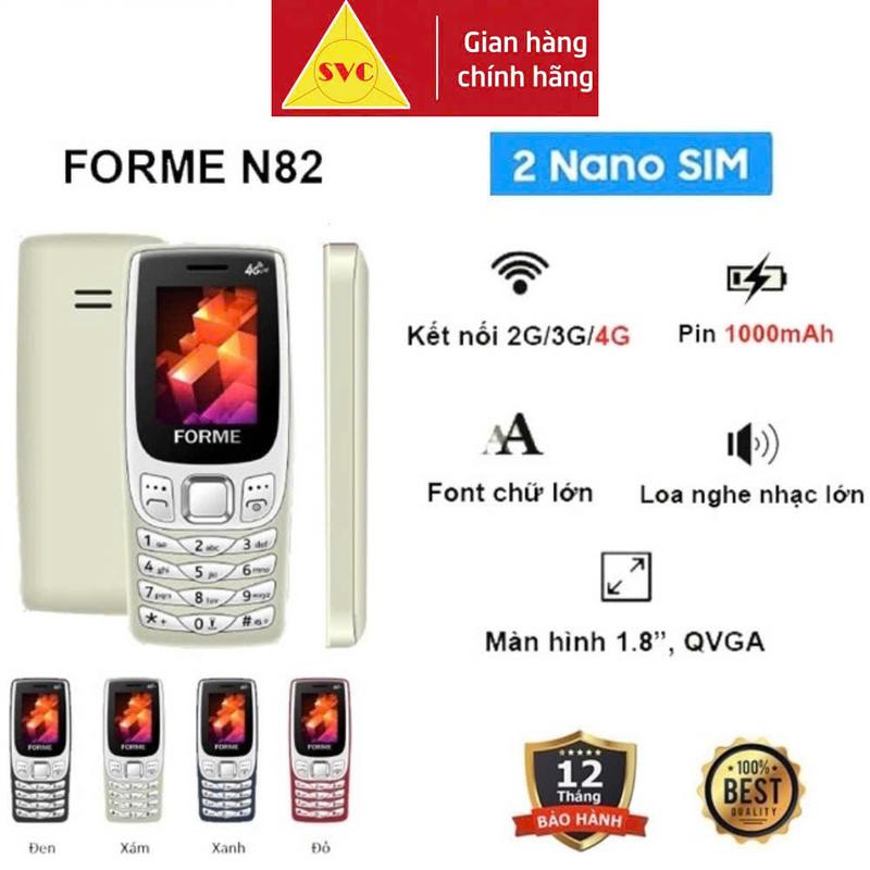 Điện thoại 4G Forme N82 4G mẫu mới 100%