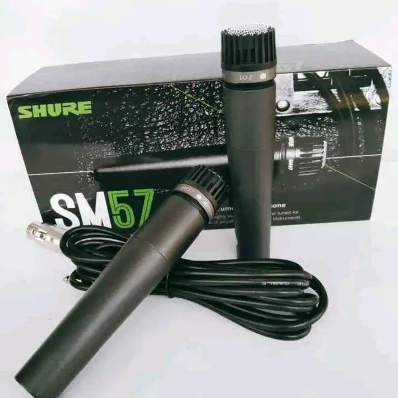 SHURE SM 57 untuk Kendang, Keplak, dan Rebana dengan Kabel 4 Meter Microphone 2