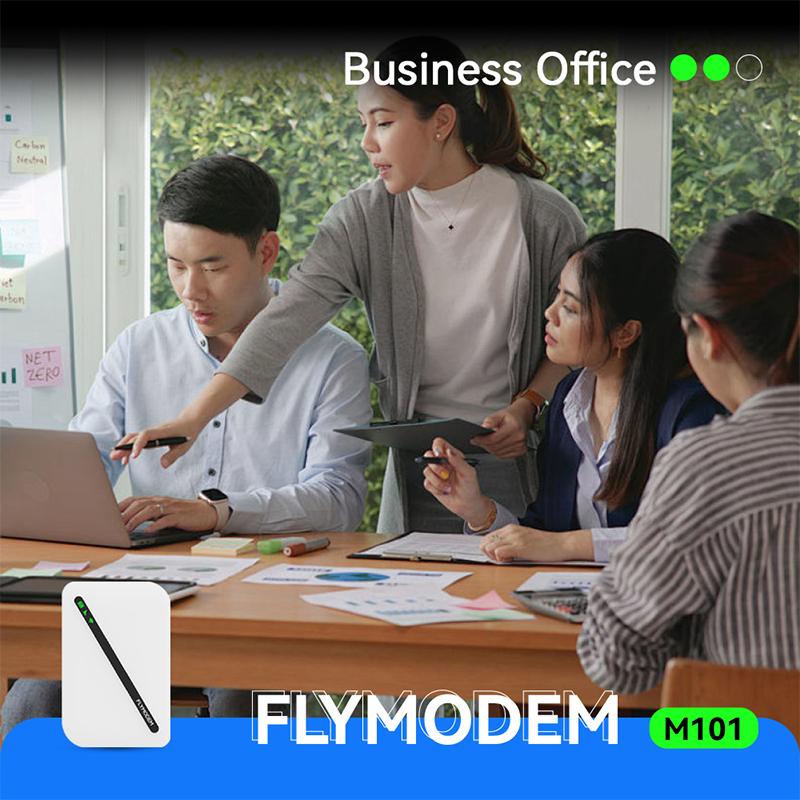 [M101] Modem Pocket WiFi6 M101 Portable Modem Router WIFI Wireless  Sinyal 4G LTE