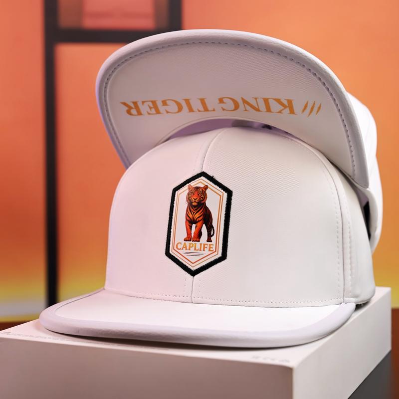 Mũ Snapback thêu logo hổ King Tiger chất kaki thêu sắc nét - CapLife