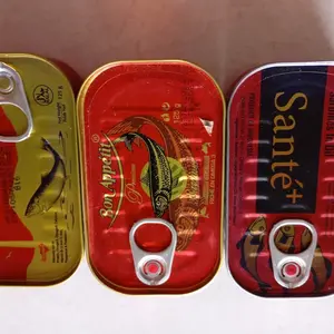 Sarden dalam minyak kemasan kecil Masakan- kemasan reject (kaleng pesok)