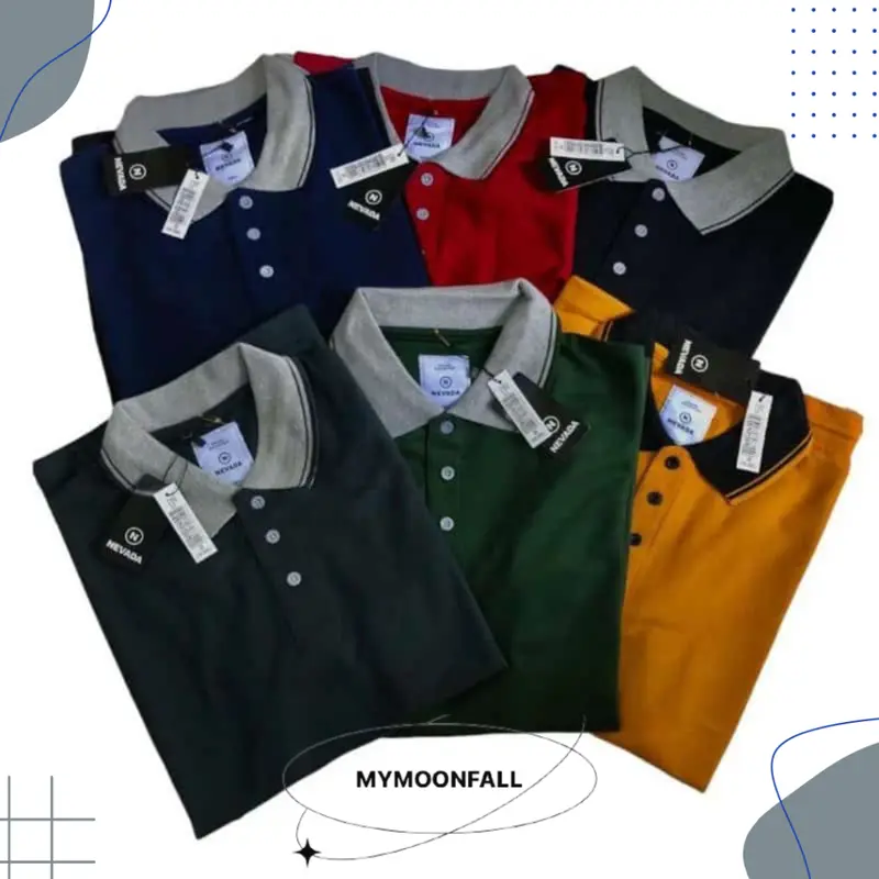 Kaos Krah Pria Dewasa Import Branded Jumbo Polo Shirt Pria Jumbo Big Size Polo Shirt Polos Premium 0
