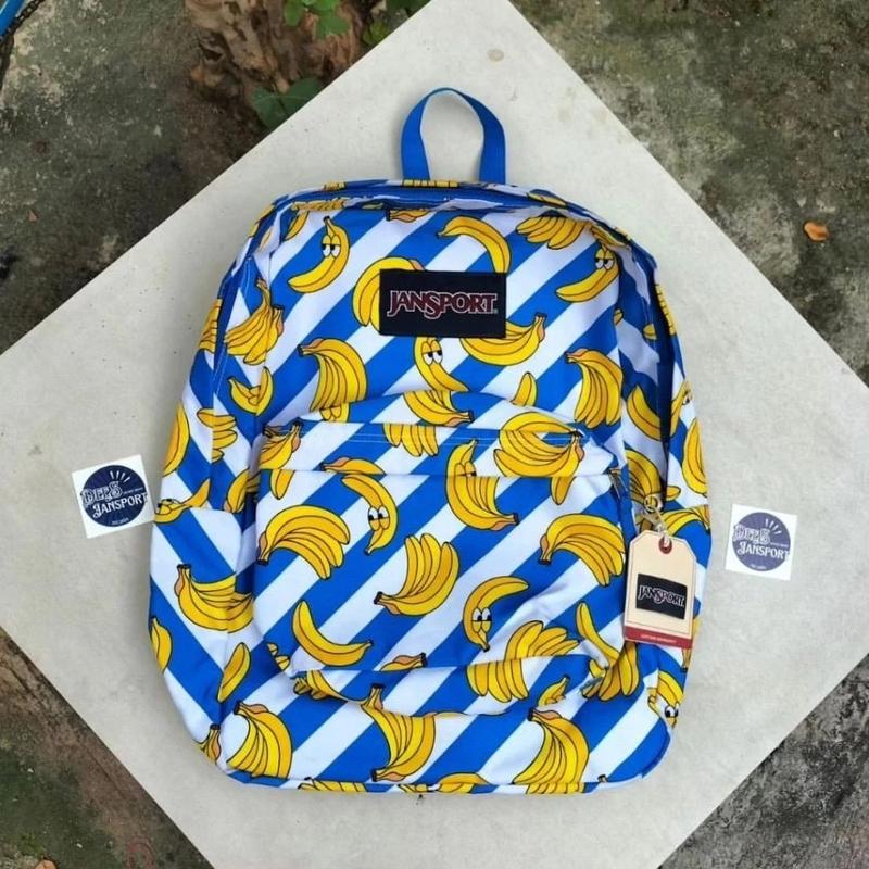 PROMO MURAH TAS RANSEL JANSPORT Banana Wanita Dan Pria Original - Tas Ransel JANSPORT - Tas JANSPORT Tas Sekolah 2