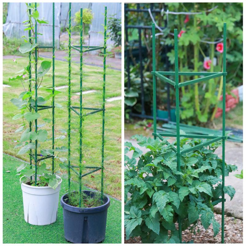 Product Introduction of 80cm Plastic Column Vine Plant Bracket Potted Plant Flower Tomato Support Pile Vine Climbing Frame Plant 30