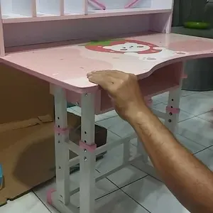 【COD】Meja Belajar Anak Set Kursi Paket Meja Kursi Sekolah Anak Meja Tulis Anak Meja Siswa Mudah Dipasang