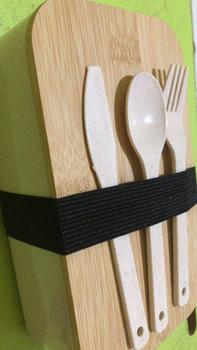 Product Review of 【TEC】BAKO Bento Box Kotak makanan Bekal Makanan Kotak Penyimpanan Makanan Lunch box Kotak Bekal Estetik Kayu minimalis Kotak Makan Tempat Makan Sendok Garpu from m**e L**g 0
