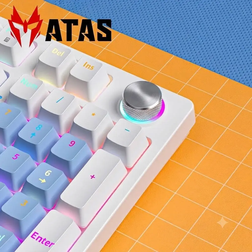 Bàn phím cơ ATAS ZA981 V4 98 Key - Hotswap - Red swtich - LED 9 chế độ - Kết nối Type-C | BigBuy360 - bigbuy360.vn Bàn phím cơ ATAS ZA981 V4 98 Key - Hotswap - Red swtich - LED 9 chế độ - Kết nối Type-C | BigBuy360 - bigbuy360.vn