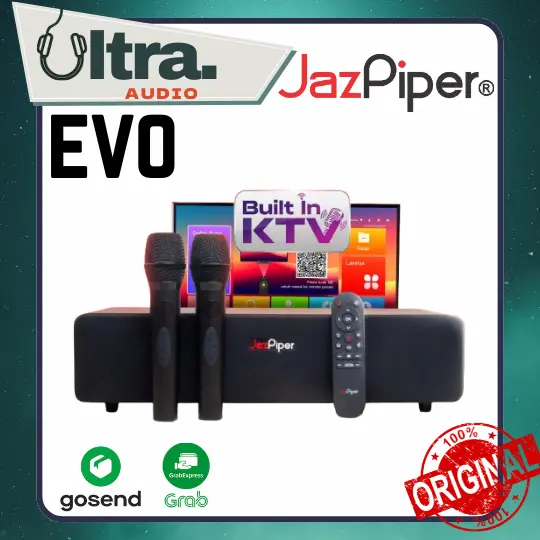 Jazpiper EVO / Jazpiper-EVO Home Karaoke Set Praktis / Family Karaoke Set / Alat Karaoke Rumahan ORIGINAL