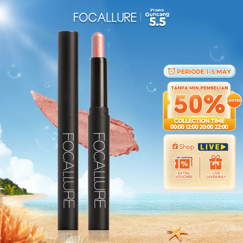 [Official] FOCALLURE Shimmer Eyeshadow Pencil Smooth Cream