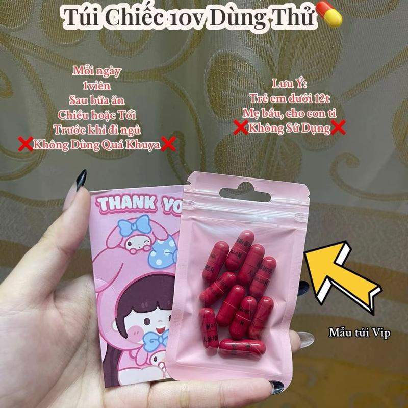  Túi 10 Viên Uống Tăng Cân Ginseng Jin Fui Wan Thảo Dược Đông Y Hàng Chính Hãng Check Được 