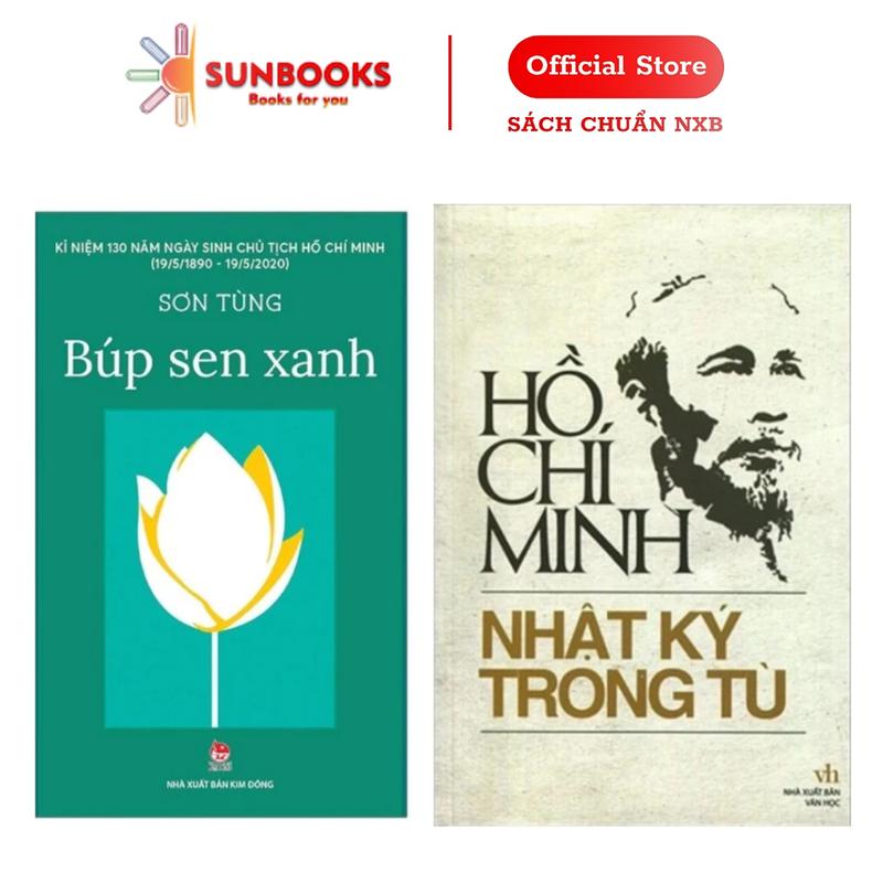 Sách Về Bác Hồ Búp Sen Xanh và Nhật Ký Trong Tù