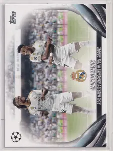 2023-24 Topps UEFA Club Competitions  #18 Checklist Madrid Magic Vini Jr