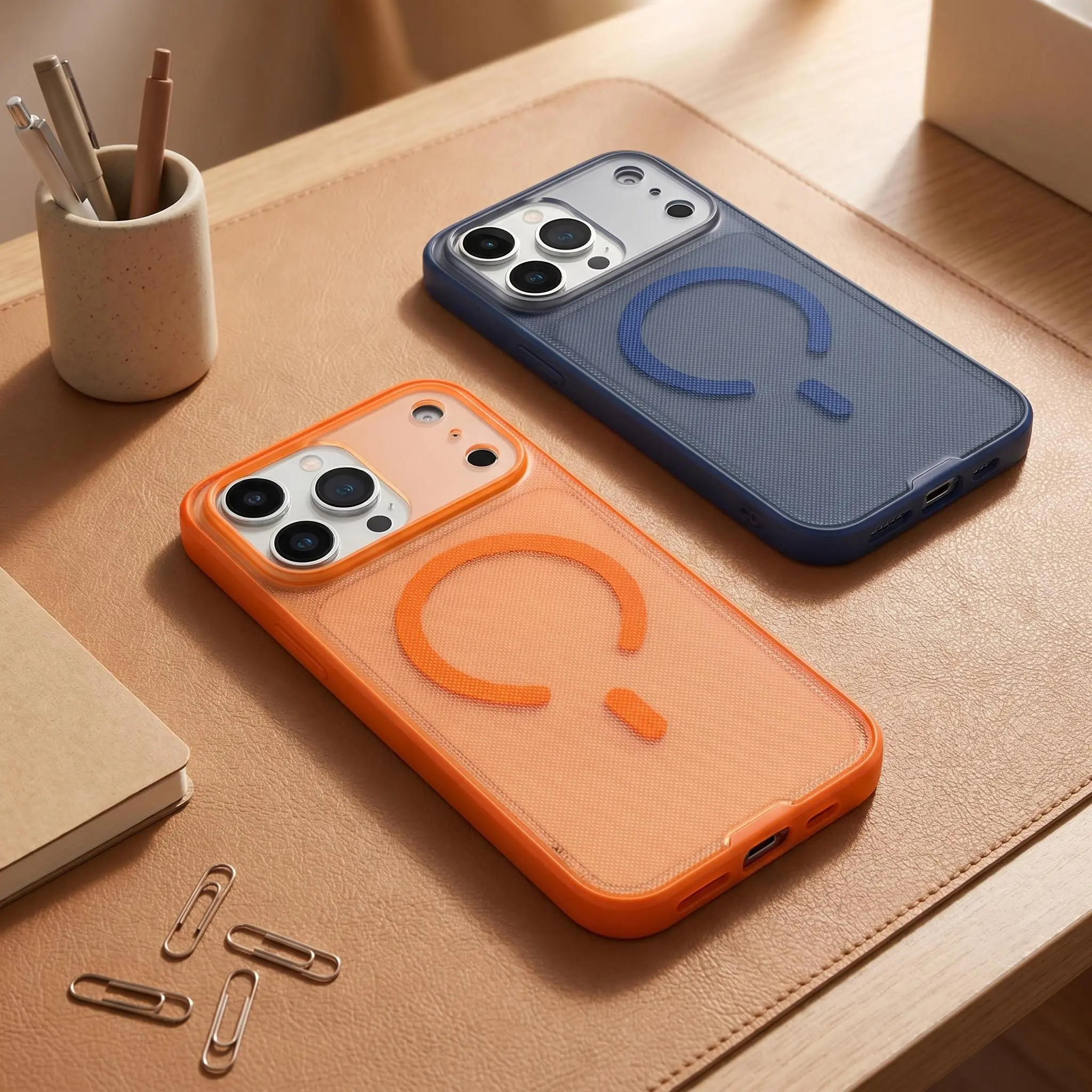 [Dành Cho IPhone 17-14] Ốp Lưng IPhone UPaitou, Ốp Lưng Từ Tính Mờ Chống Trượt Có Túi Khí, Không Bị Ố Vàng, Chống Dấu Vân Tay, Phù Hợp Cho 17 Pro Max 15 16 14 | BigBuy360 - bigbuy360.vn