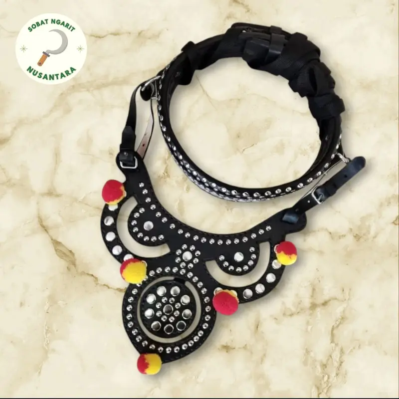 Gongseng Kalung Domba Garut Asli Kulit Tahan Lama 1