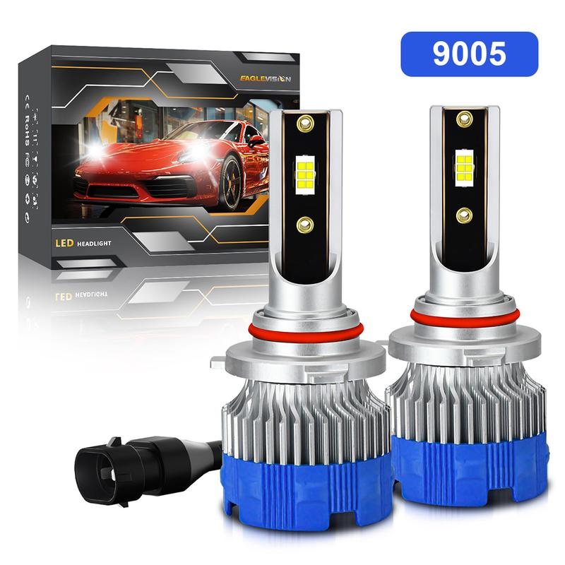 Product Introduction of 2Pcs H7 Car LED Bulb H1 H4 9005 9006 H11 Headlight Bulb for Car 20000LM 120W 6500K White CSP LED 12-24V Car Headlight LED Kit 36