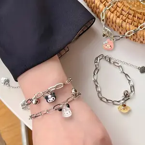 Gelang Sanrio Lonceng Bell Bracelets Adjustable Lucu Anak Hadiah