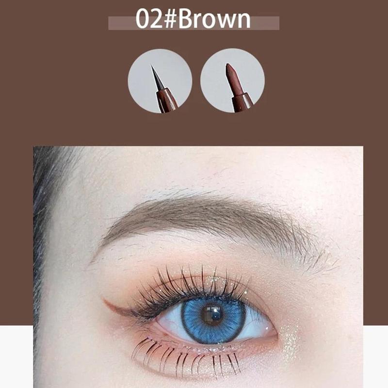 Product Introduction of Double-Headed Eyeliner Pen 2-in-1 ing High Pen Waterproof Easy To Not Sweatproof Fade D2Q7 45