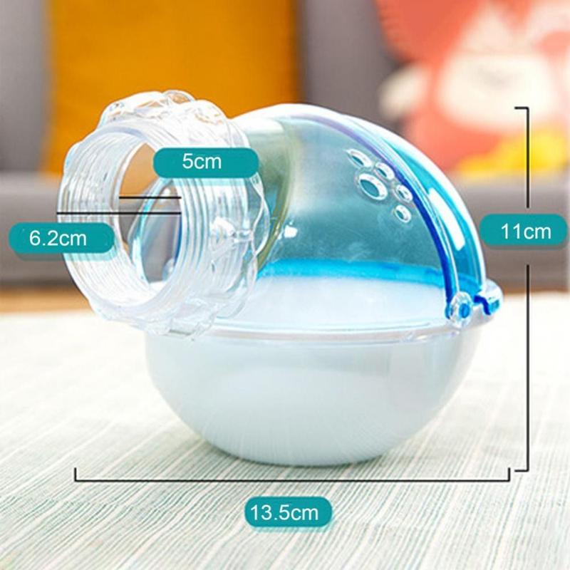 External Pet Supplies Bathtub Breathable Hamster Toilet Hamster Villa Bath Sandbox Sauna Room 2