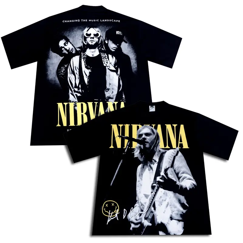 BIG OVERSIZE T-SHIRT NIRVANA EDITION YH BOOTLEG 1