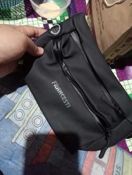 Product Review of Techdoo Tas Pria Selempang Casual Anti Air Pinggang Pria Slingbag Waistbag Slempang Pria Murah TS214 from F**a H**i 1