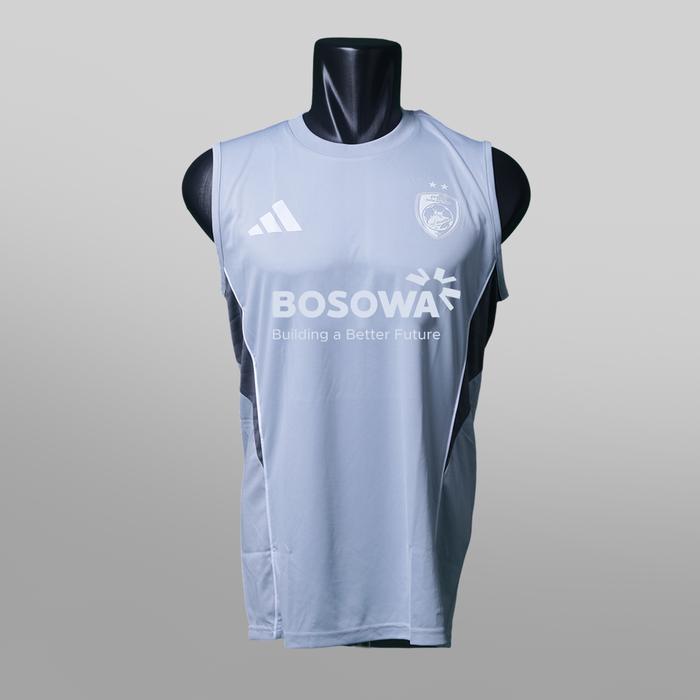 Gambar PSM Makassar Adidas Training Sleeveless Grey Jersey 2025/26 – Authentic | Jersey Abu Latihan Tanpa Lengan Asli - XS dari PSM Makassar Official Kota Makassar Tokopedia