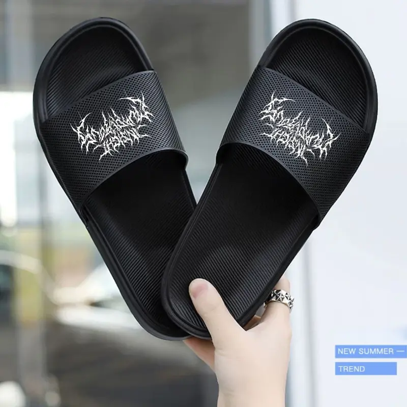 Sandal / Sendal Slip On / Slipper / Slide / Kokop / Pria / Laki laki / Cowok / Anak anak / Anti Licin / Empuk Nyaman / Kuat / Anti Licin / Jaring Suerm Karet Shoes 1