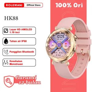 ROLEMANI Smartwatch HK88 AMOLED Fashion Smart Sport Health Watch
