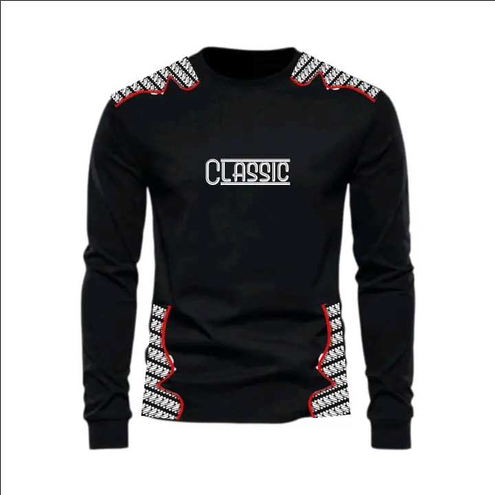 Kaos Premium Unisek Lengan panjang Cotton Combat 24s Premium Dewasa 1