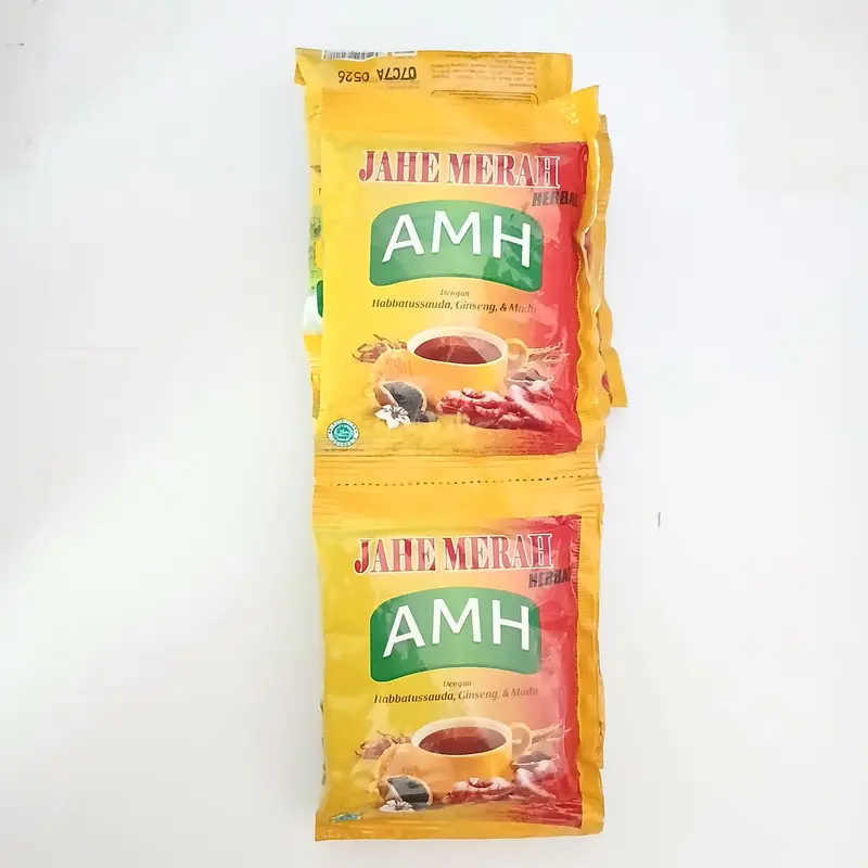 ( 1 Renteng 10 Sachet ) Amh Jahe Merah Minuman Tradisional Herbal 20g 3