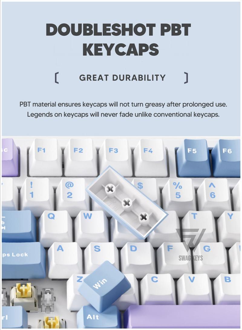 Product Introduction of 【SG】AULA F99 - EPOMAKER Tri Mode Hotswap Thocky Gaming Keyboard | Gasket Doubleshot PBT BT 2.4Ghz 62