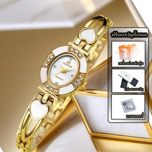 นาฬิกาใบหน้ามินิ กันน้ำ สร้อยข้อมือ ทันสมัย