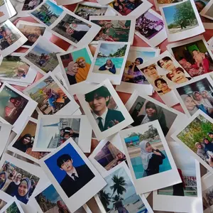 cetak foto polaroid 2r isi 100 foto proses cetak cepat