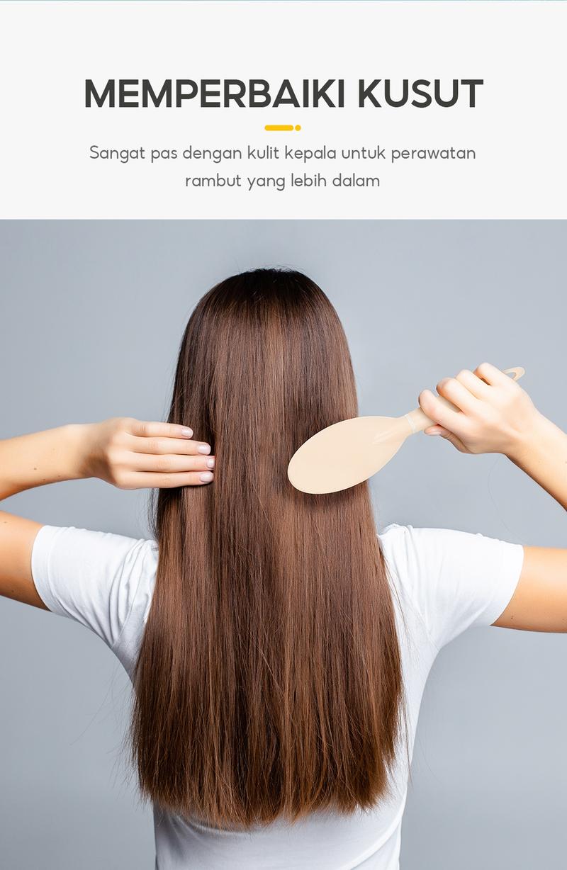 Product Introduction of OHSOME - Massage Cushion comb Kuas / Sisir / Sisir Rambut Kuas 2