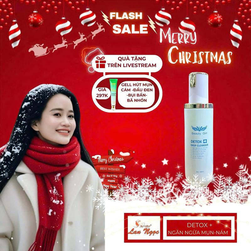 Sữa Rửa Mặt Detox V8 Beauty Girl