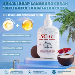 SC-11 Sabun Mandi Pemutih.Mandi Wangi, Kulit Putih Seketika! Aroma Enak + Efek Cerah Nyata.