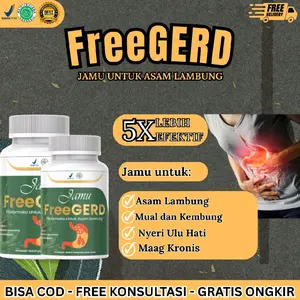 [PROMO] FreeGERD Jamu Untuk Asam Lambung Mengatasi Mual Kembung,Maag Kronis & Nyeri Ulu Hati