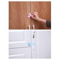 Gambar 5 Pcs Kait Pengaman Laci & Pintu – Kunci Keselamatan Anak Bayi, Bahan Plastik dengan Perekat Kuat dari Sinar Arjuna Kota Surabaya 3 Tokopedia
