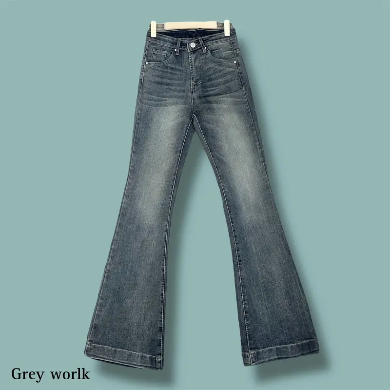 Celana Jeans wanita Hw pinggang tinggi//LIORA Cutbray wanita recomendasi 1