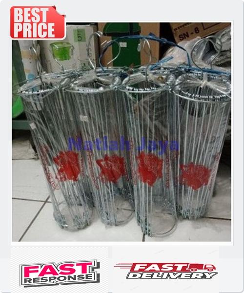 Jemuran Baju Bayi 24 Stik Stainless Steel Anti Karat Lipat Hemat Ruang - Besi, Pakaian 6
