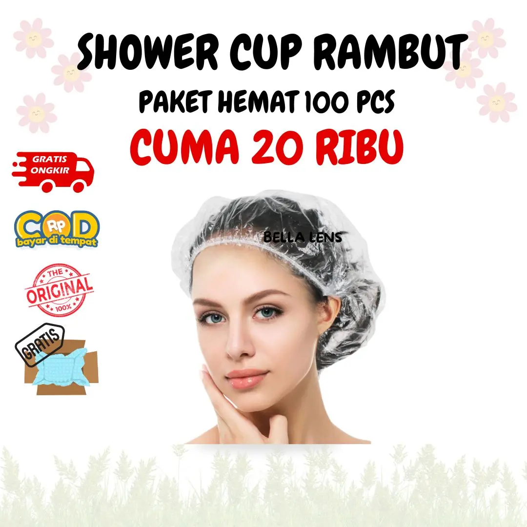 SHOWER CAP RAMBUT - SHOWER CAP MANDI - SHOWER CAP MURAH