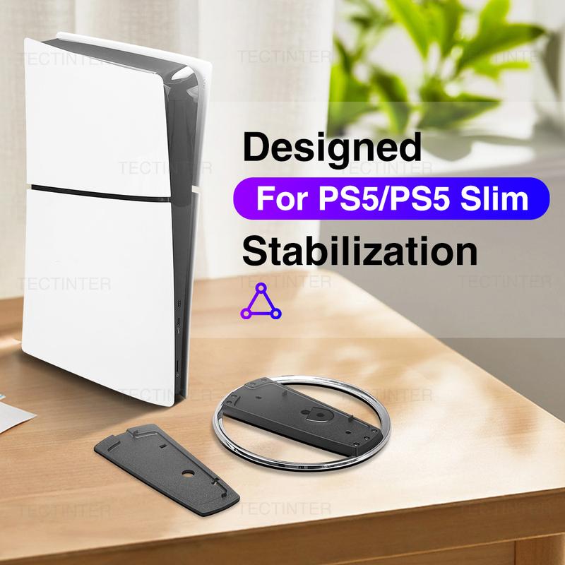 Đế Chân Đế Làm Mát Dọc, Dành Cho PS5 Pro, PS5 Và PS5 Slim, Giá Đỡ Đế Phiên Bản Đĩa Và Kỹ Thuật Số Playstation5, Giá Đỡ Chống Trượt, Phụ Kiện Cho PS5 Pro Và PS5, Tương Thích Với PS5 Pro Và PS5 Và PS5 Slim 5