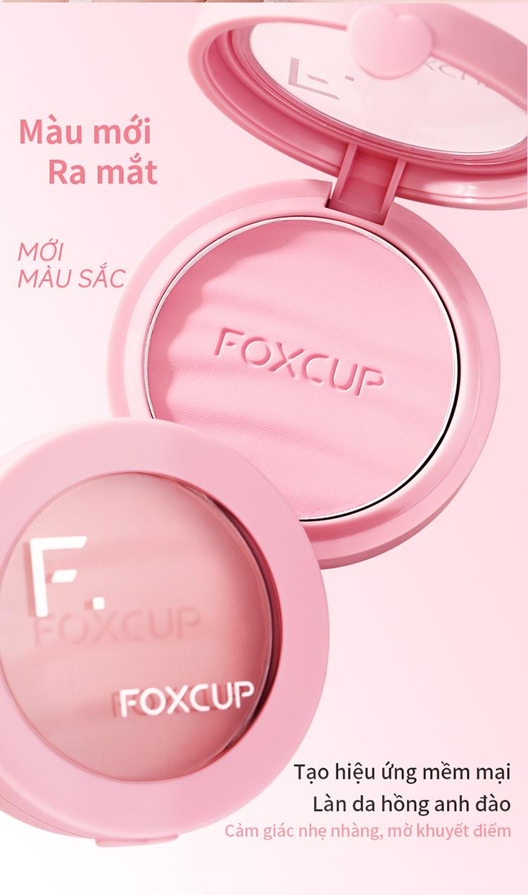 Product Introduction of 【F-Sale】FOXCUP Má Hồng Co Giãn Màu Sắc Tự Nhiên, Tạo Điểm Nhấn Sáng Bóng Và Tạo Khối - Hàng Chính Hãng【Giao hàng siêu tốc】 1