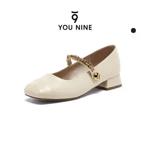 You Nine - Sepatu Flat Shoes & Heels Minimalis Kerja Wanita 94 dengan Desain Elegan & Nyaman Berbahan Berkualitas Tinggi