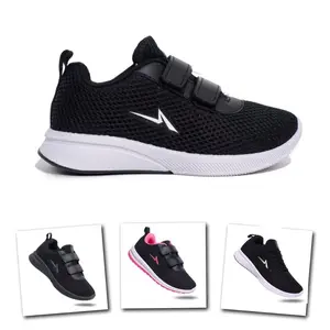 Ando sepatu sekolah anak2 TK SD perekat sneakers anak sd smp tali original laki-laki perempuan sepatu Fashion ando 6–12 tahun 29-38