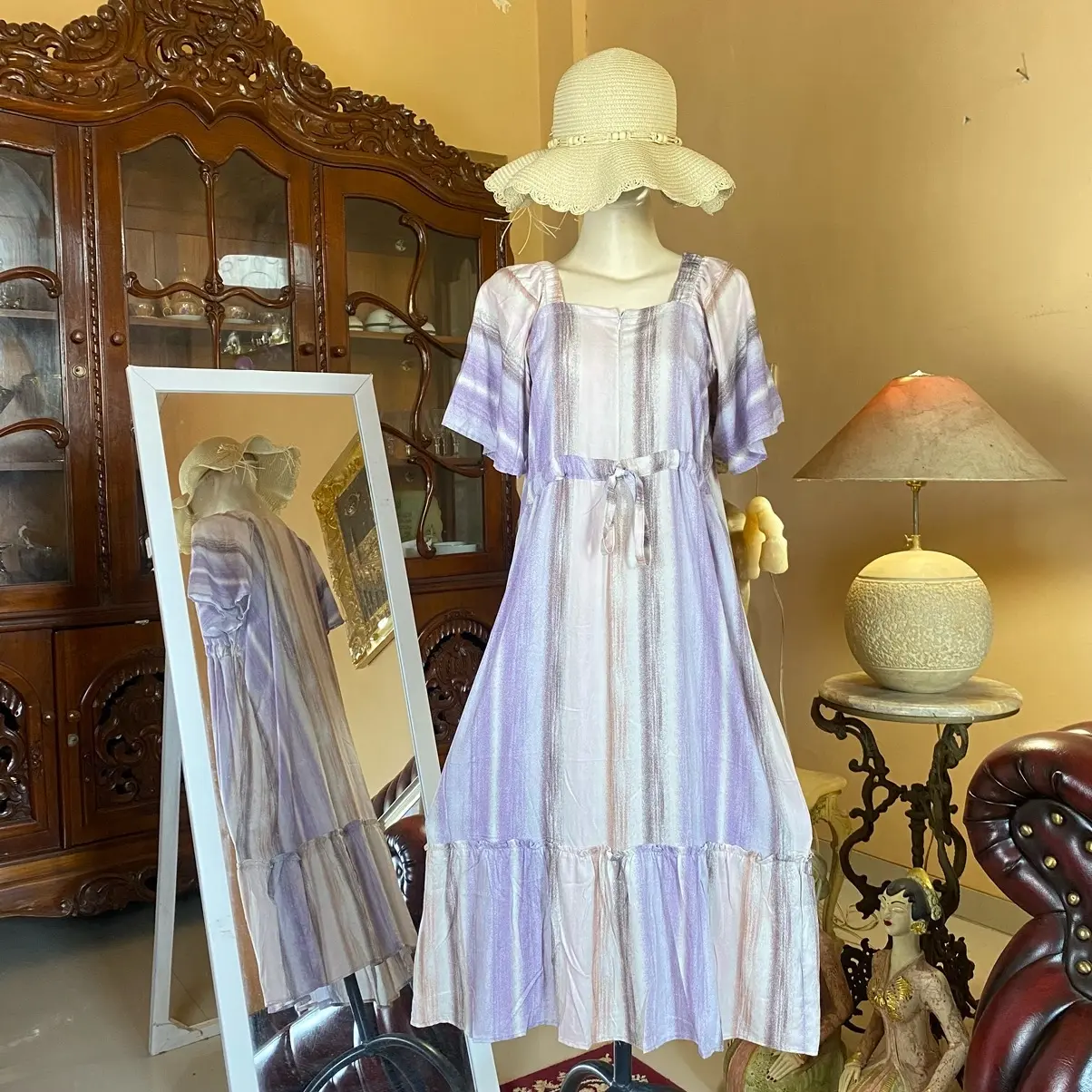 Jennie Homedress / Daster Hits Jennie Kekinian Viral / Homedress Busui Bumil Motif Panjang Rayon Serut Wanita Kancing Selutut Mesin Dicuci regular Hanya Boleh Dicuci Dengan Tangan Multicoloured