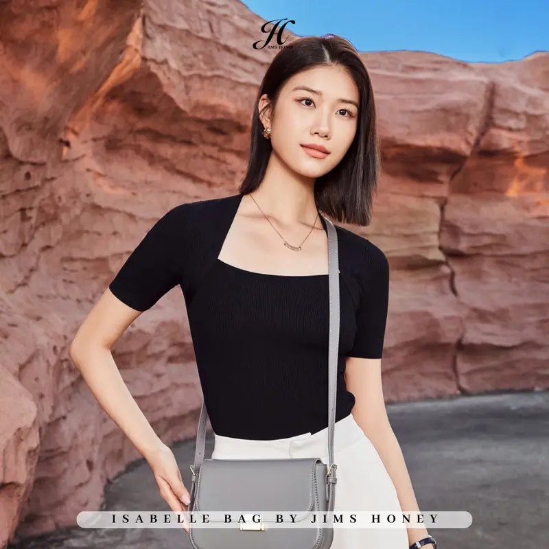 JIMS HONEY - Isabelle Bag - Tas Selempang Wanita Kulit tas lebaran Slingbag Tas Tangan Wanita korean style aesthetic 6