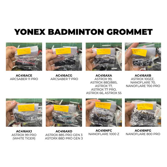Jual Mata Ayam / Mata Itik / GROMMET Raket Badminton YONEX ORIGINAL ...