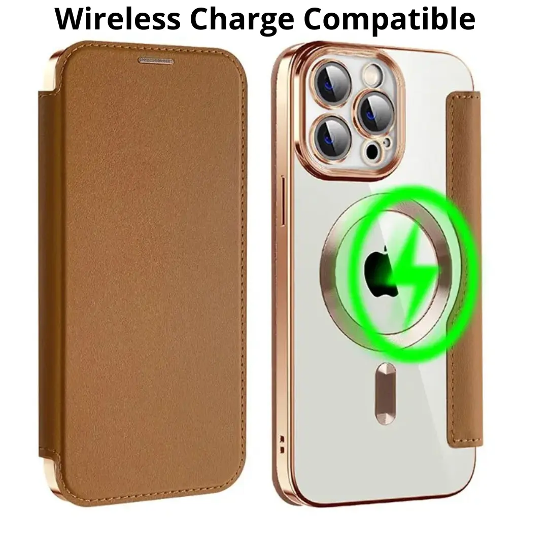 Stylish Electroplated Magnetic Phone Case, With Plug-in All-inclusive Lens Film Suitable For IPH*NE 11 12 13 14 15 PRO PROMAX PLUS