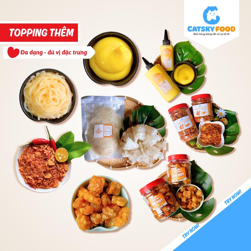 Topping Bánh Tráng Phơi Sương  - Catsky Food