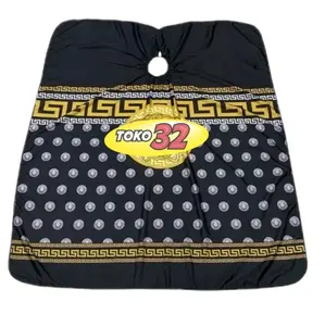 Jubah Cukur Potong Rambut Jumbo ukuran Dewasa Bahan Tebal Kain Barber Cape Apron Kip Pangkas Rambut Salon Barbershop